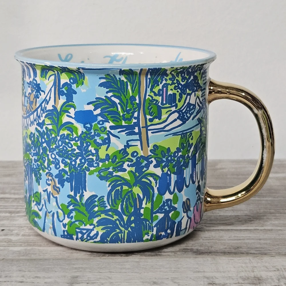 Lilly Pulitzer Ceramic Coffee Tea Mug 